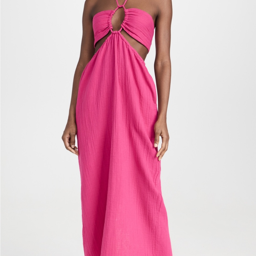Mara Hoffman hot pink sundress, new with tags